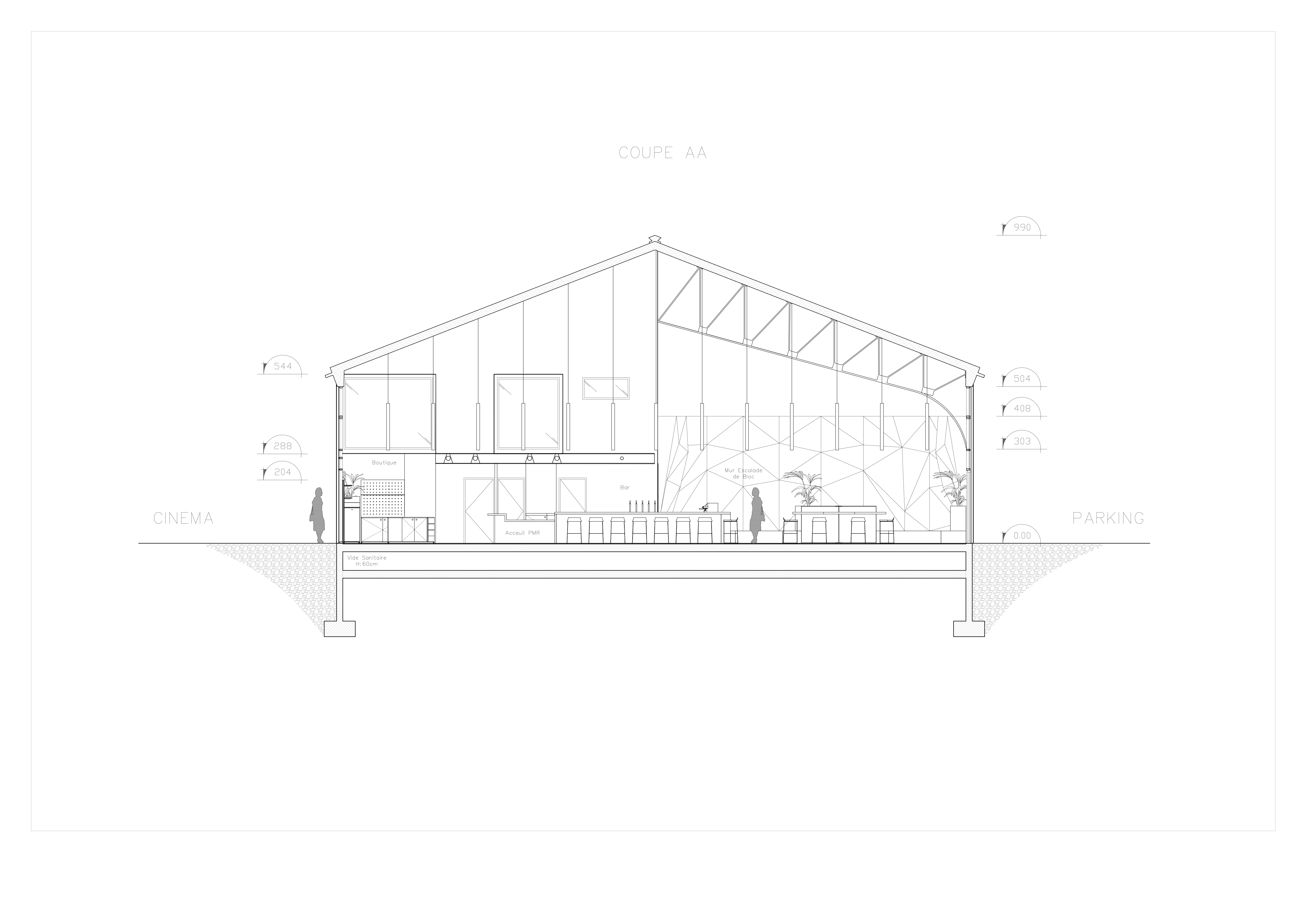 BLOC — Coupe AA · 1:50