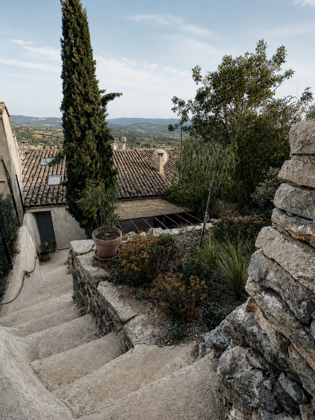 Maison — Escalier extérieur